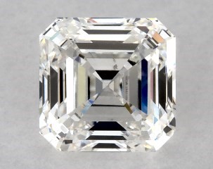 1.00 Carat G-VS2 Asscher Cut Diamond