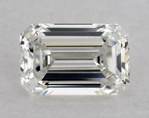 Lab-Created 0.71 Carat F-VS1 Emerald Cut Diamond