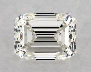 1.00 Carat H-VS2 Emerald Cut Diamond