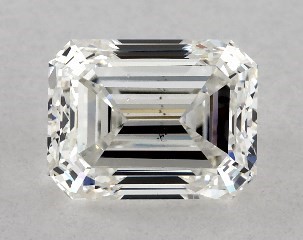 1.00 Carat H-VS2 Emerald Cut Diamond