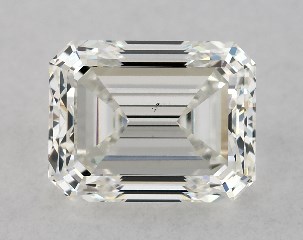 1.00 Carat H-VS2 Emerald Cut Diamond