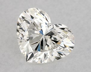 1.00 Carat G-VS2 Heart Shaped Diamond