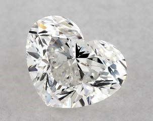 1.00 Carat G-VS2 Heart Shaped Diamond
