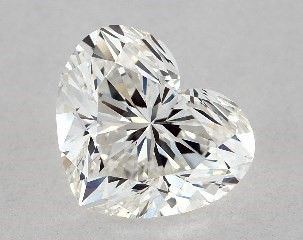 1.01 Carat G-VS2 Heart Shaped Diamond