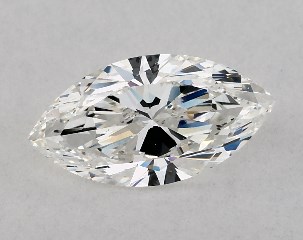 1.00 Carat G-VS2 Marquise Cut Diamond
