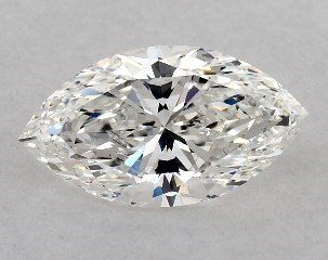 1.00 Carat G-VS2 Marquise Cut Diamond