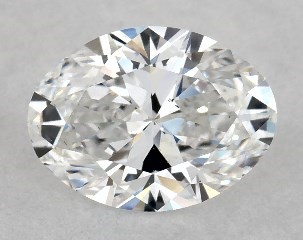Lab-Created 0.70 Carat D-VS2 Oval Cut Diamond
