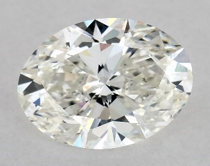 1.00 Carat H-VS2 Oval Cut Diamond