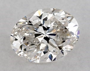 1.00 Carat H-VS1 Oval Cut Diamond
