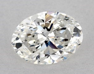 1.00 Carat H-VS1 Oval Cut Diamond