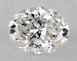 1.00 Carat H-VS2 Oval Cut Diamond