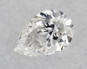 0.30 Carat E-SI1 Pear Shaped Diamond
