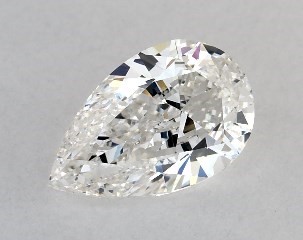 1.00 Carat F-VS2 Pear Shaped Diamond