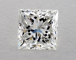 1.00 Carat H-VS2 Princess Cut Diamond