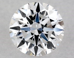 0.46 Carat D-SI1 Excellent Cut Round Diamond