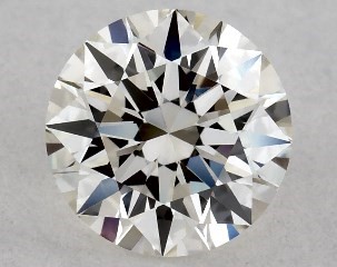 0.52 Carat I-VVS2 Excellent Cut Round Diamond