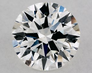 0.75 Carat H-VS2 Excellent Cut Round Diamond