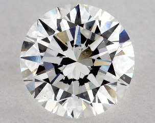 0.76 Carat F-VS2 Excellent Cut Round Diamond