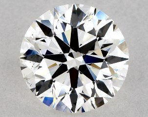 1.00 Carat H-VS2 Excellent Cut Round Diamond