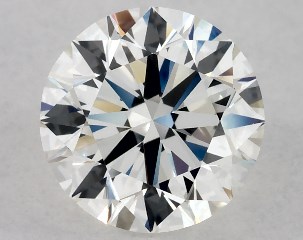 1.00 Carat H-VVS1 Excellent Cut Round Diamond