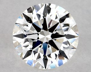 1.00 Carat F-VS2 Excellent Cut Round Diamond