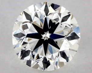 1.00 Carat H-VS2 Very Good Cut Round Diamond