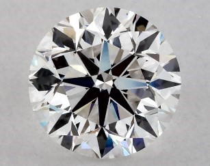 1.00 Carat H-VS2 Very Good Cut Round Diamond