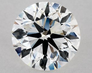 1.00 Carat H-VS2 Excellent Cut Round Diamond