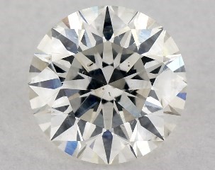 1.01 Carat H-SI2 Excellent Cut Round Diamond