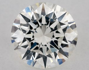 1.02 Carat H-SI2 Excellent Cut Round Diamond