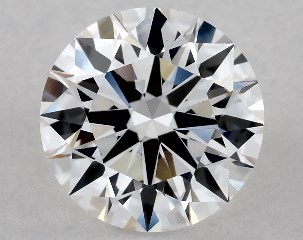 Lab-Created 1.04 Carat E-VS1 Excellent Cut Round Diamond