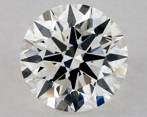 1.05 Carat H-VVS2 Excellent Cut Round Diamond