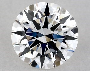 Lab-Created 1.06 Carat E-VS2 Excellent Cut Round Diamond
