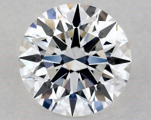 Lab-Created 1.07 Carat E-VS1 Excellent Cut Round Diamond