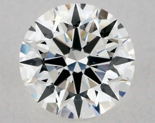 1.54 Carat H-VS2 Excellent Cut Round Diamond