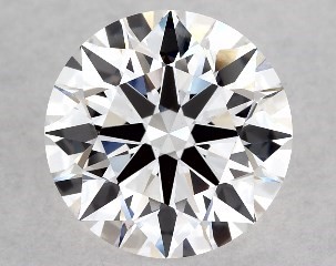Lab-Created 1.57 Carat E-VVS2 Excellent Cut Round Diamond