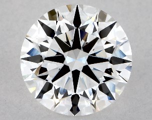 Lab-Created 1.57 Carat E-VVS2 Excellent Cut Round Diamond