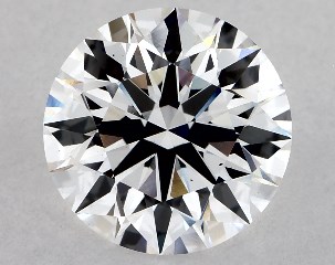 Lab-Created 1.79 Carat E-VS2 Excellent Cut Round Diamond