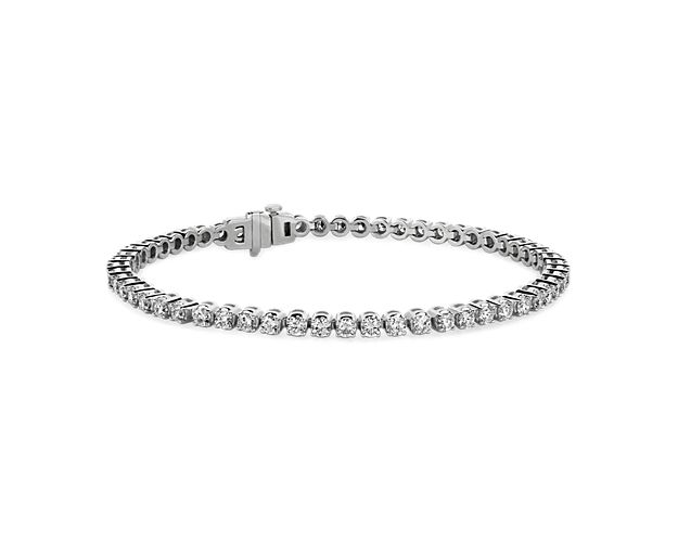 Lab Grown Diamond Tennis Bracelet in 14k White Gold (3 ct. tw.)