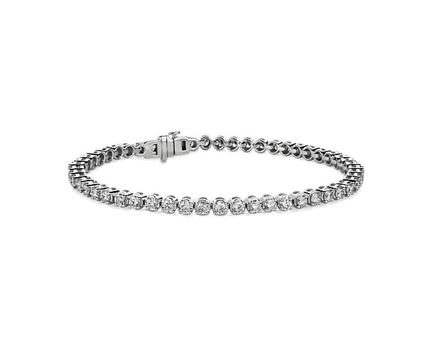 Lab Grown Diamond Tennis Bracelet in 14k White Gold (4 ct. tw.)