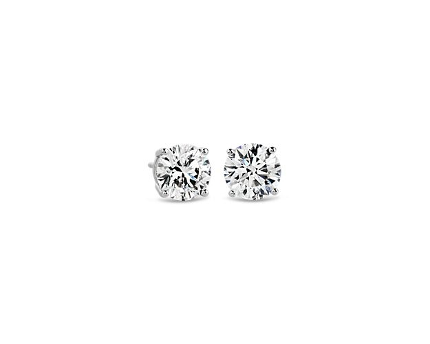 Lab Grown Diamond Stud Earrings in 14k White Gold (6 ct. tw.)