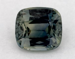 1.08 carat Cushion Natural Green Sapphire