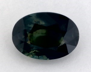 1.04 carat Oval Natural Blue Sapphire