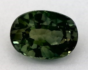 1.14 carat Oval Natural Green Sapphire