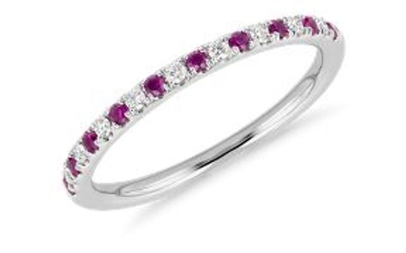 Ruby Wedding Bands