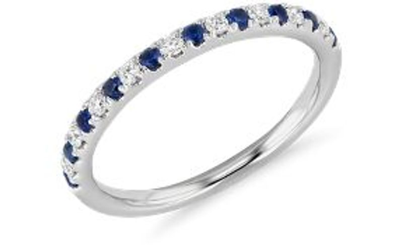 Sapphire Wedding Bands