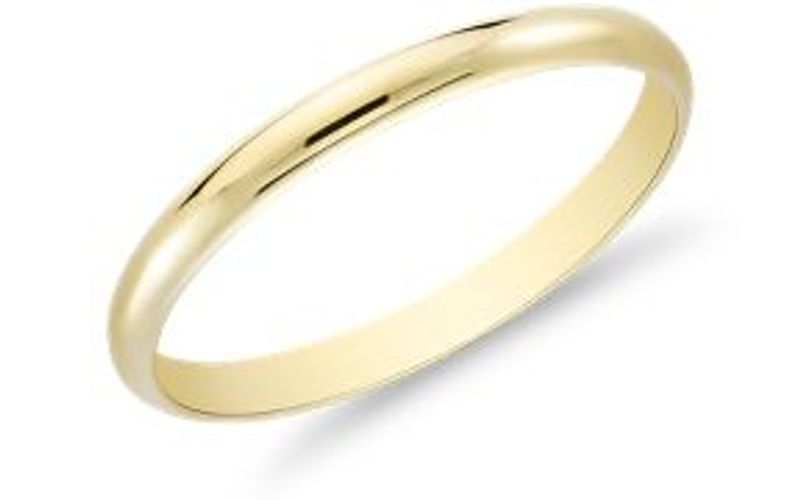 Yellow Gold Wedding Bands
